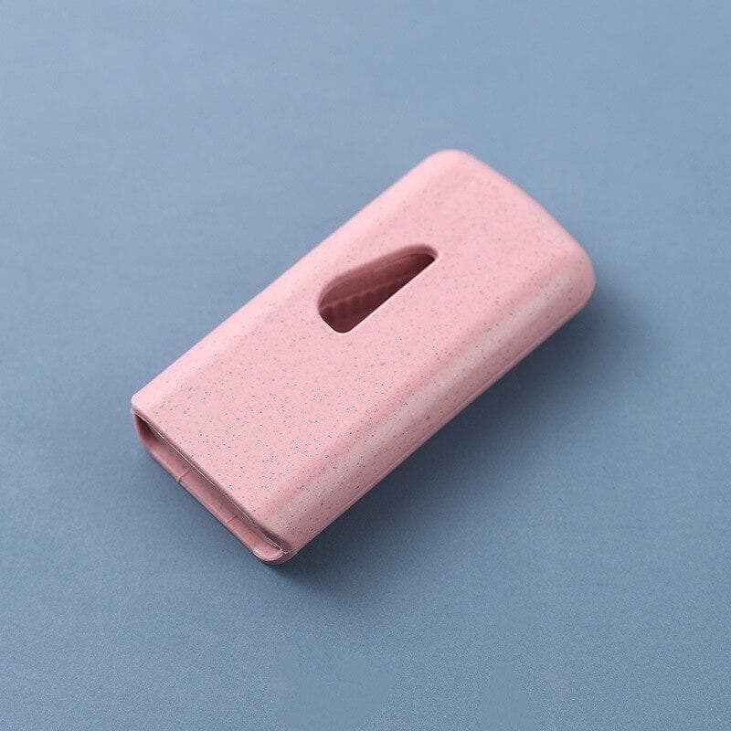 1PC Medicine Pill Holder Tablet Cutter Splitter Pill Case Portable Storage Box Pill Tablet Pill Cutter Divider pink