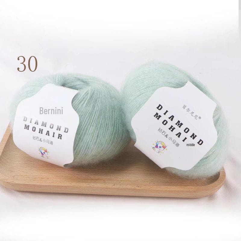 Diamond Mohair Fine Yarn: Ideal for Handmade Scarves, Sweaters, and DIY Knits.