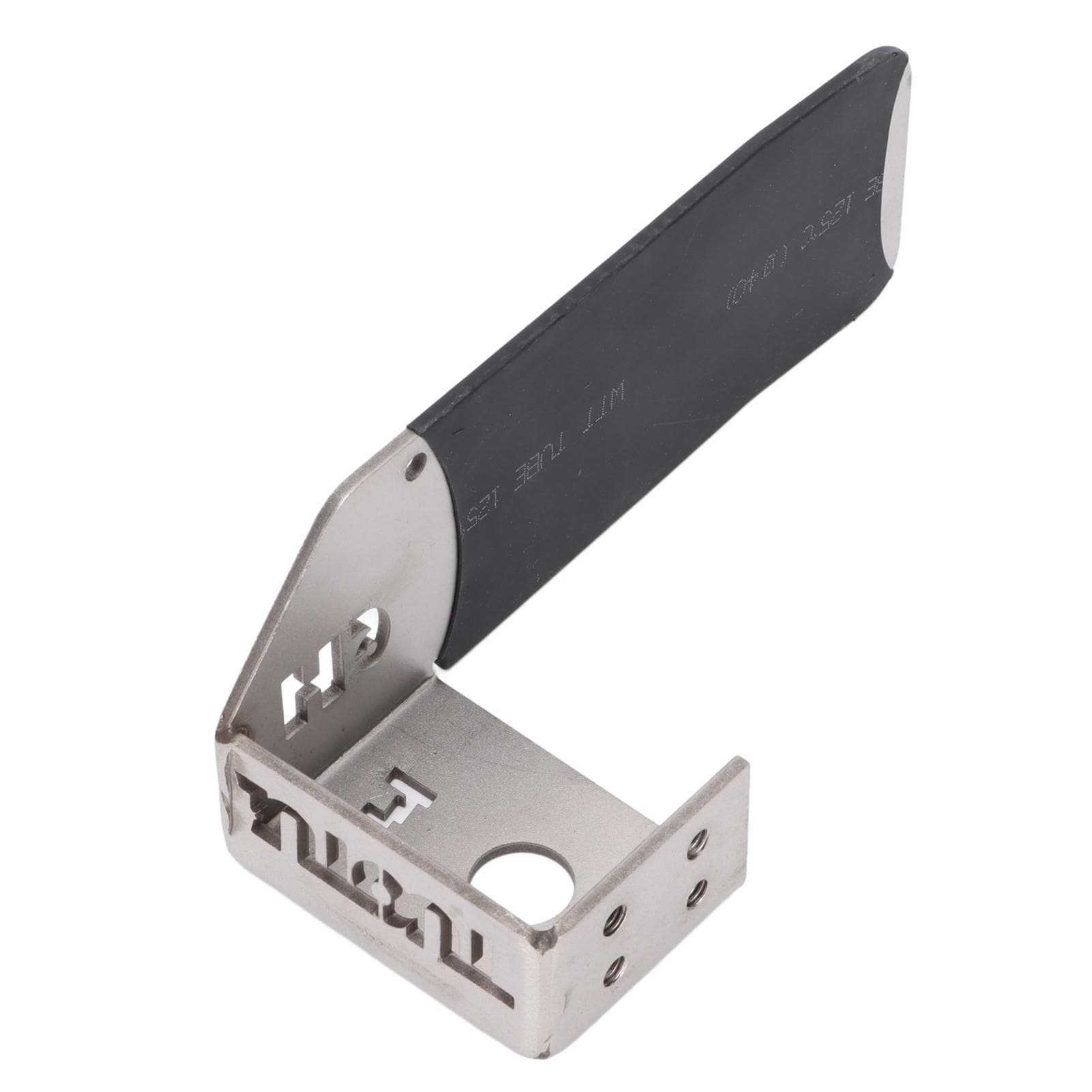 Antenna Bracket Stainless Steel Card Edge Clip Edge Car Adjustable Height Antitheft Antenna Bracket silver