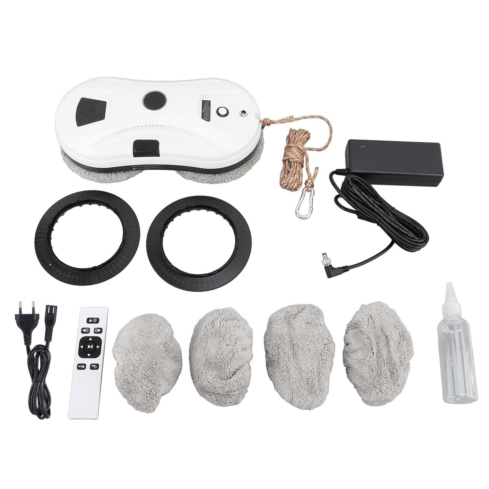 Window Cleaning Robot Automatic Spray 2800Pa Suction 80kg Load Bearing Smart Window Cleaner for