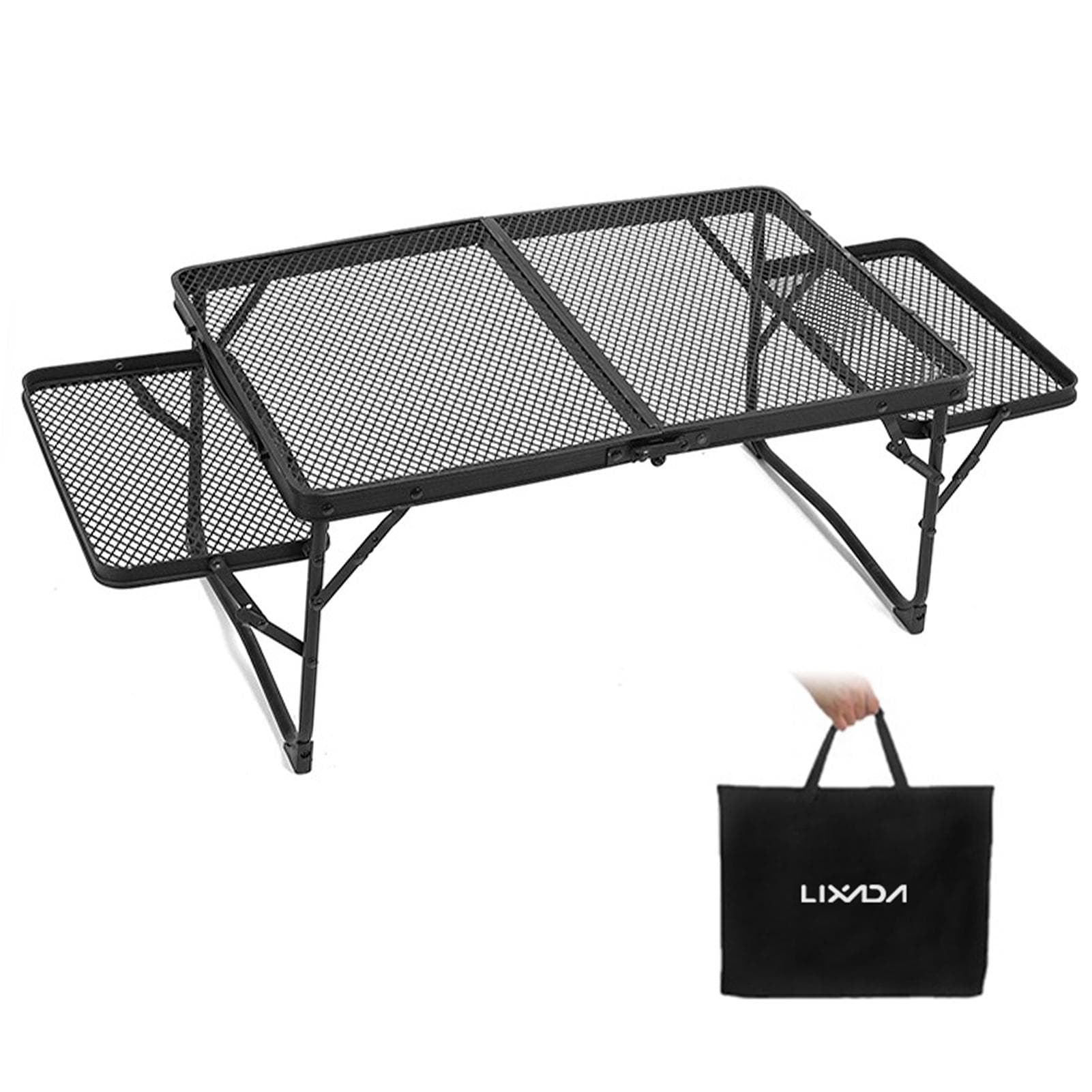 Lixada Folding Camping Table Outdoor Picnic Cooking Station Food Prep Table style 1