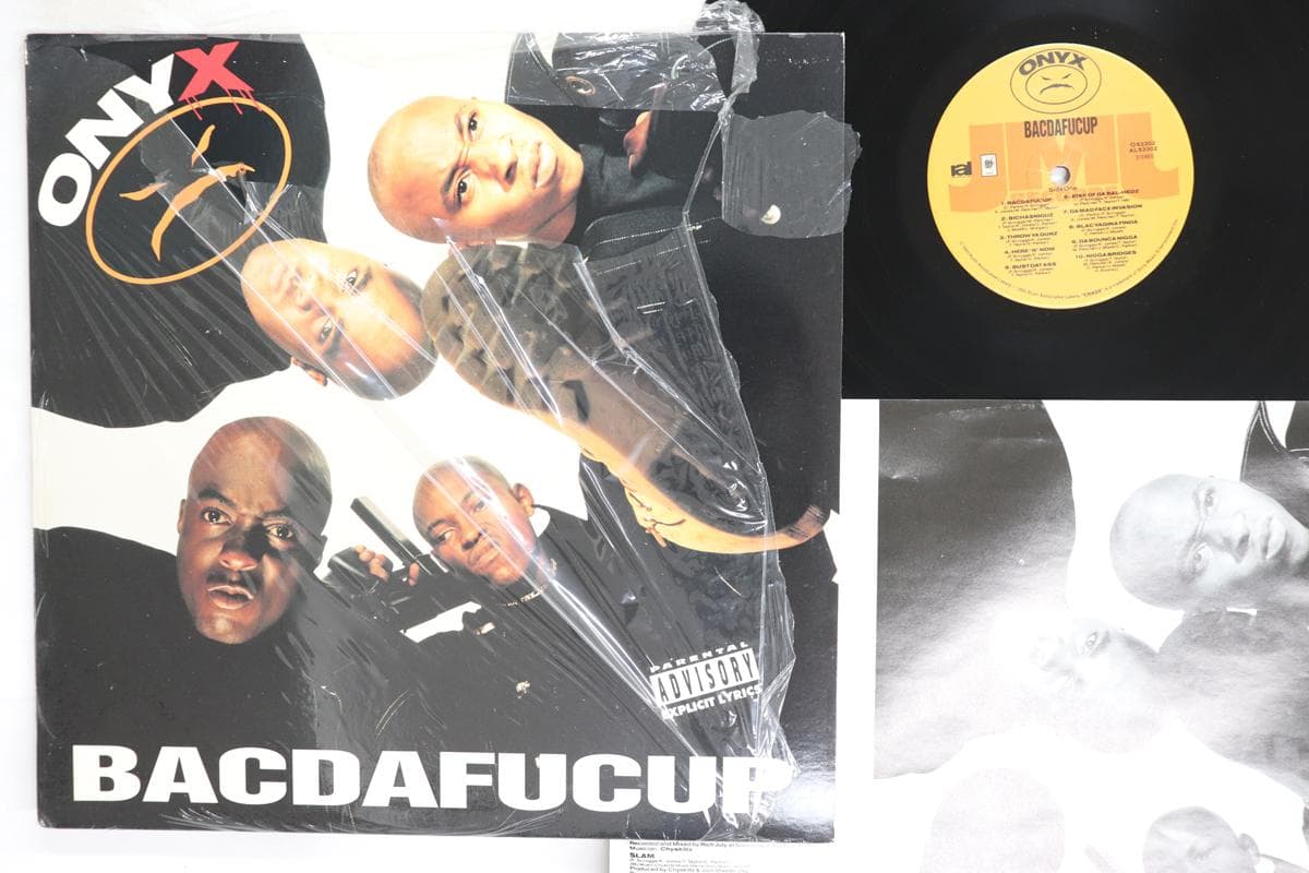 LP Record ONYX Bacdafucup O53302 JMJ 1993 US Rap HipHopRB Used