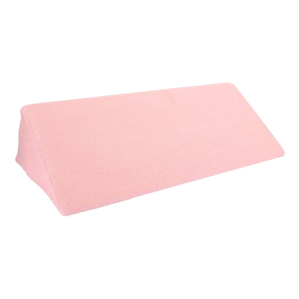 Triangular Pad Turn Over Pad Bedsore Care Pillow Side Cushion for Elder Bedridden Patients (Zipper pink