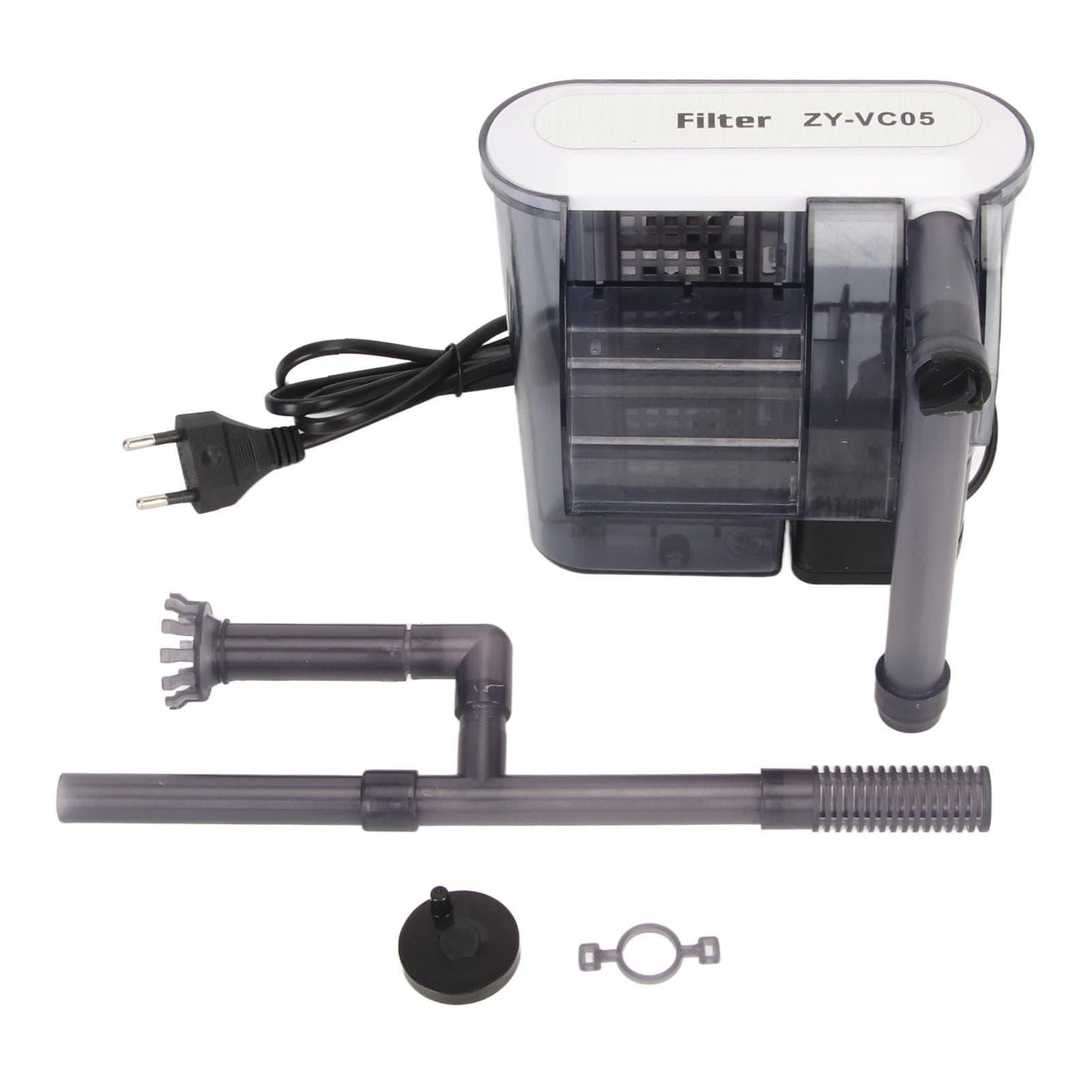 Aquarium Hang On Filter Waterfall Circulation Oxygenation Quiet Energy Saving Motor Oil Removal