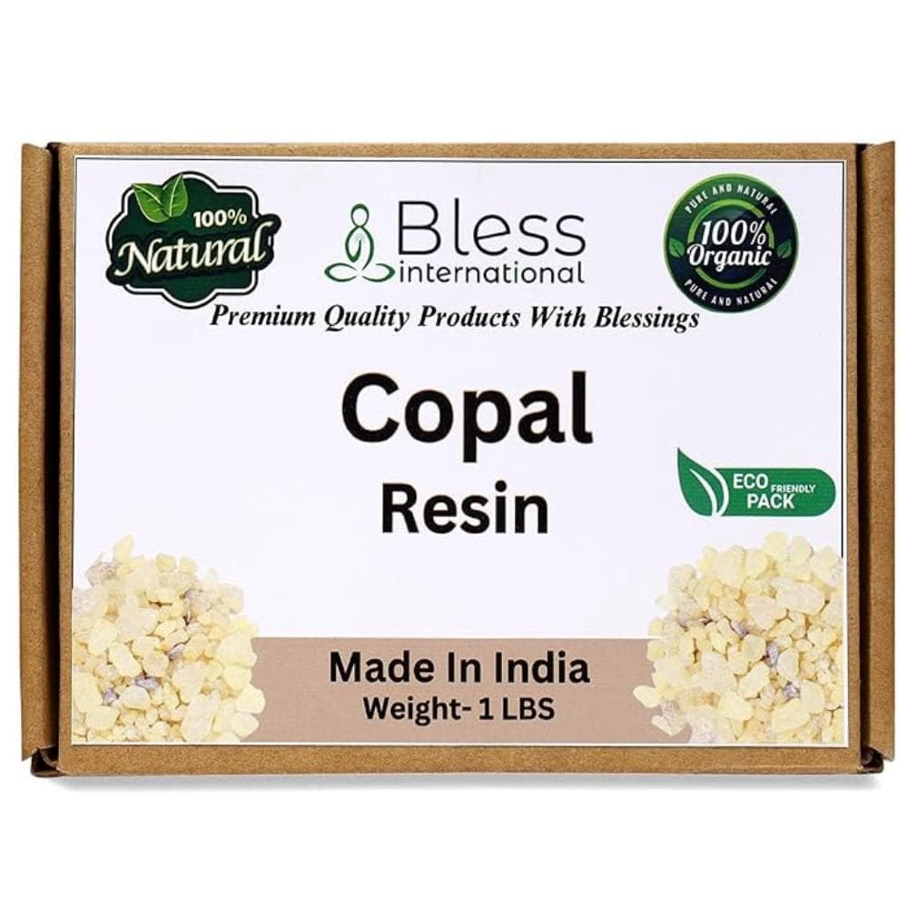 Premium-Grade-A-Indian-White-Copal-Resin-Dammar-by-Bless-International 100%-Pure-Natural-Organic Blanco-Tree-Sap-Gum-Incense Sacred 1Lb 16 Ounce white