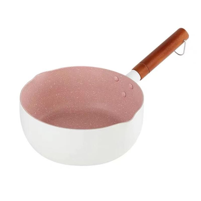 Japanese Style Saucepan Nonstick Milk Noodle Soup Sauce Pan Baby Food Cooking Pot Blue 20cm