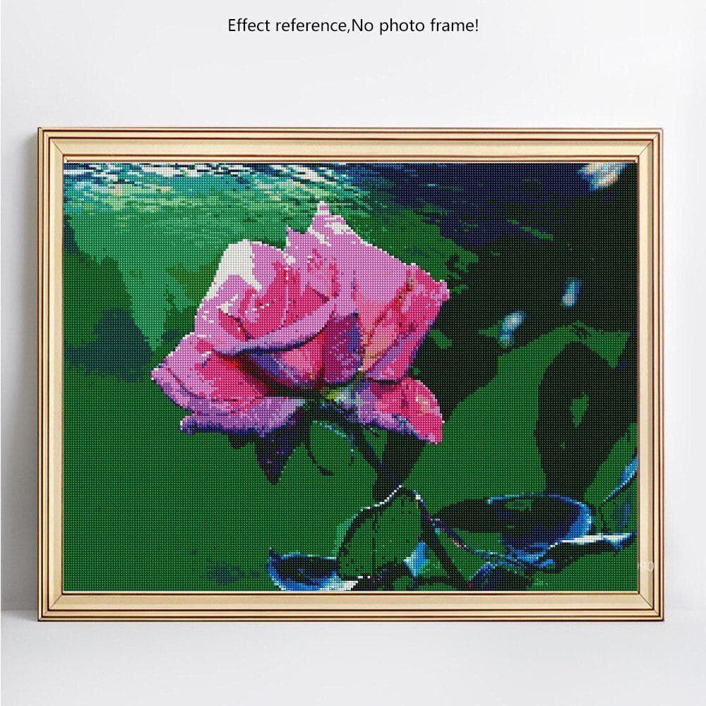 5d Diamond Painting Full Drill Round Plant Pictures With Rhinestones Diamond Embroidery 20X30