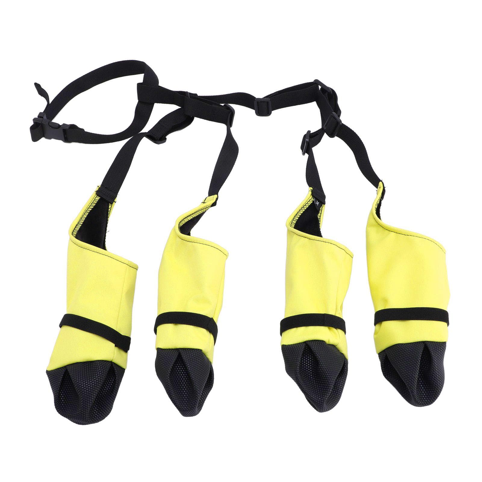 Dog Boots Leggings Adjustable Polyester Water Resistant Anti Slip Enhanced Comfort Dog Leggings S(for 2-4kg)