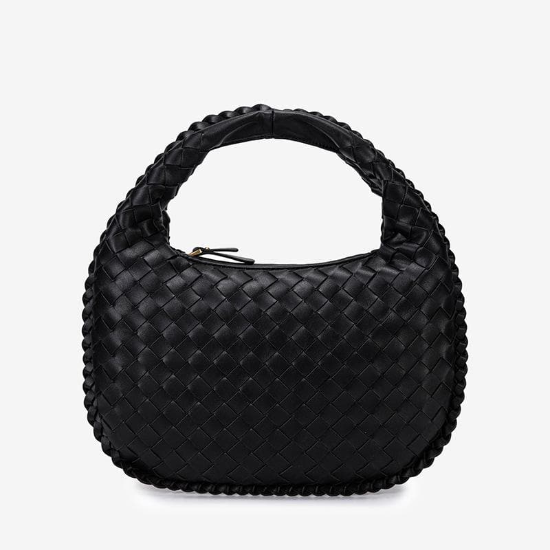 Women's Woven Bag, European and American Retro Vegetable Basket, Underarm Bag, Hand Bag, Shoulder Bag