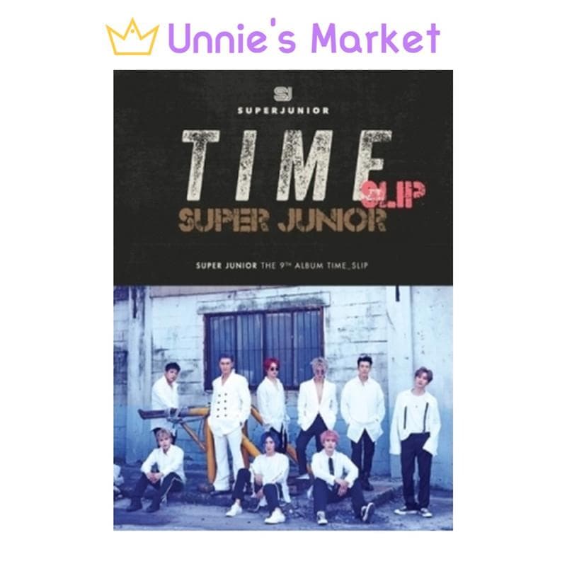 SUPER JUNIOR [TIME SLIP] 9th Album(Random) Random 1EA