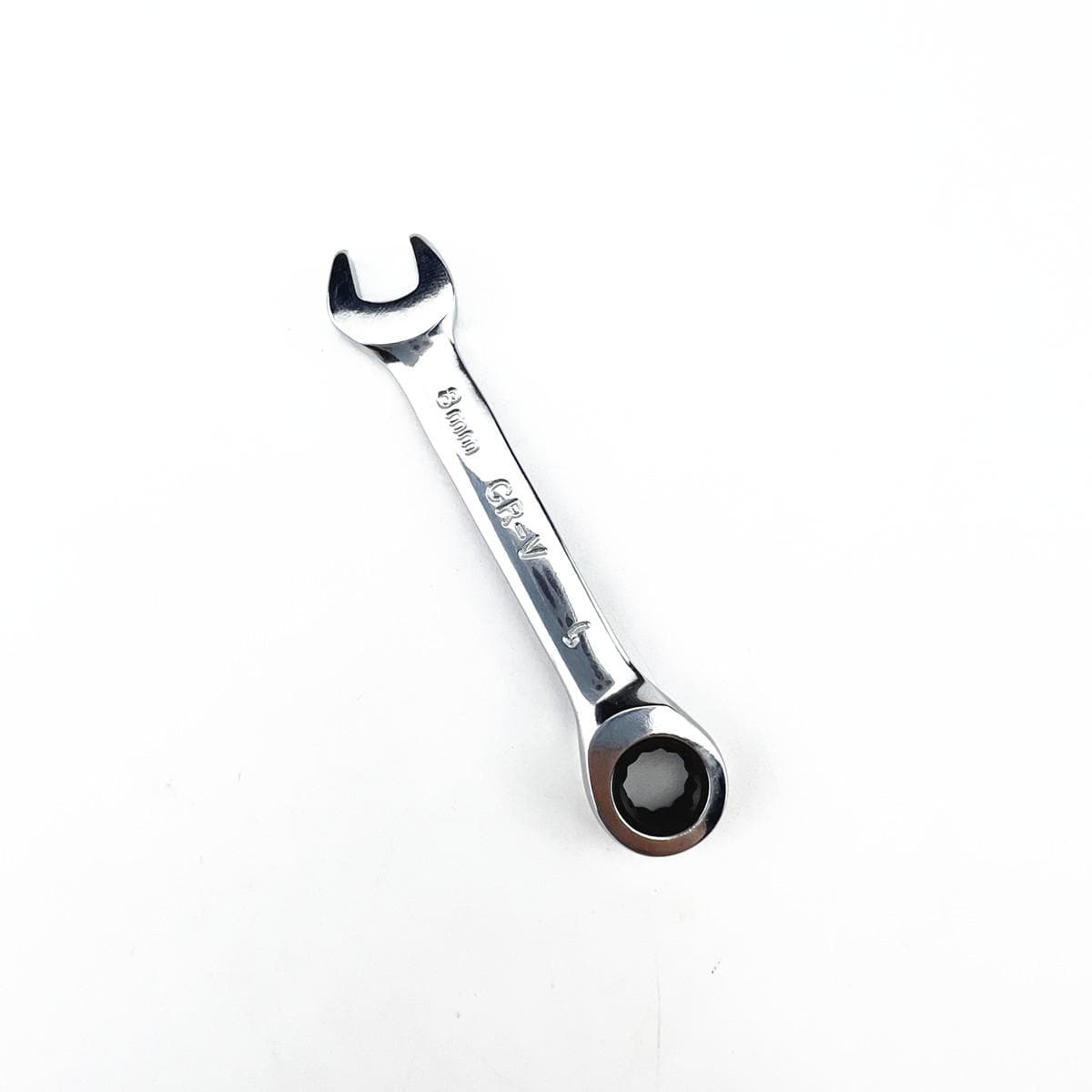 Short handle adjustable head ratchet wrench mini fast ratchet wrench labor-saving auto repair hardware dual-purpose wrench tool 8mm
