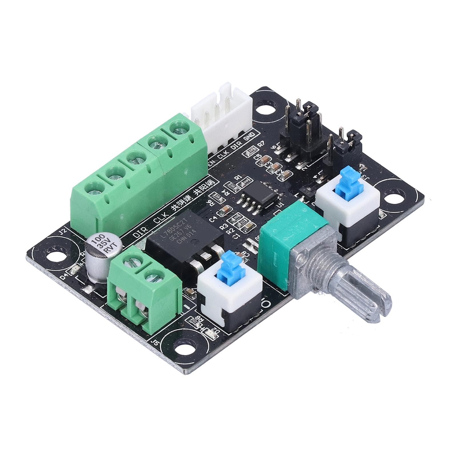 Motor Speed Controller DC 1224V PWM Pulse Signal 3 LowFrequency Signals Speed Regulator Module for