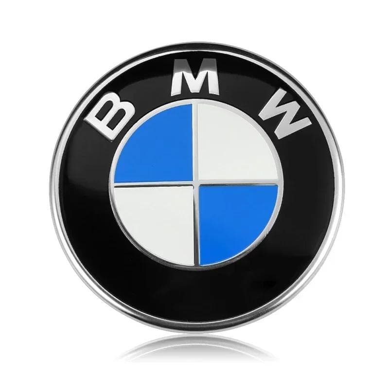 For BMW E39 E46 E90 E30 E36 E60 G20 E87 E91 E92 1 2 3 4 5 Accessories 2pcs ABS 74mm 82mm Front Hood Logo Rear Trunk Emblem Badge 82mmx1 74mmx1