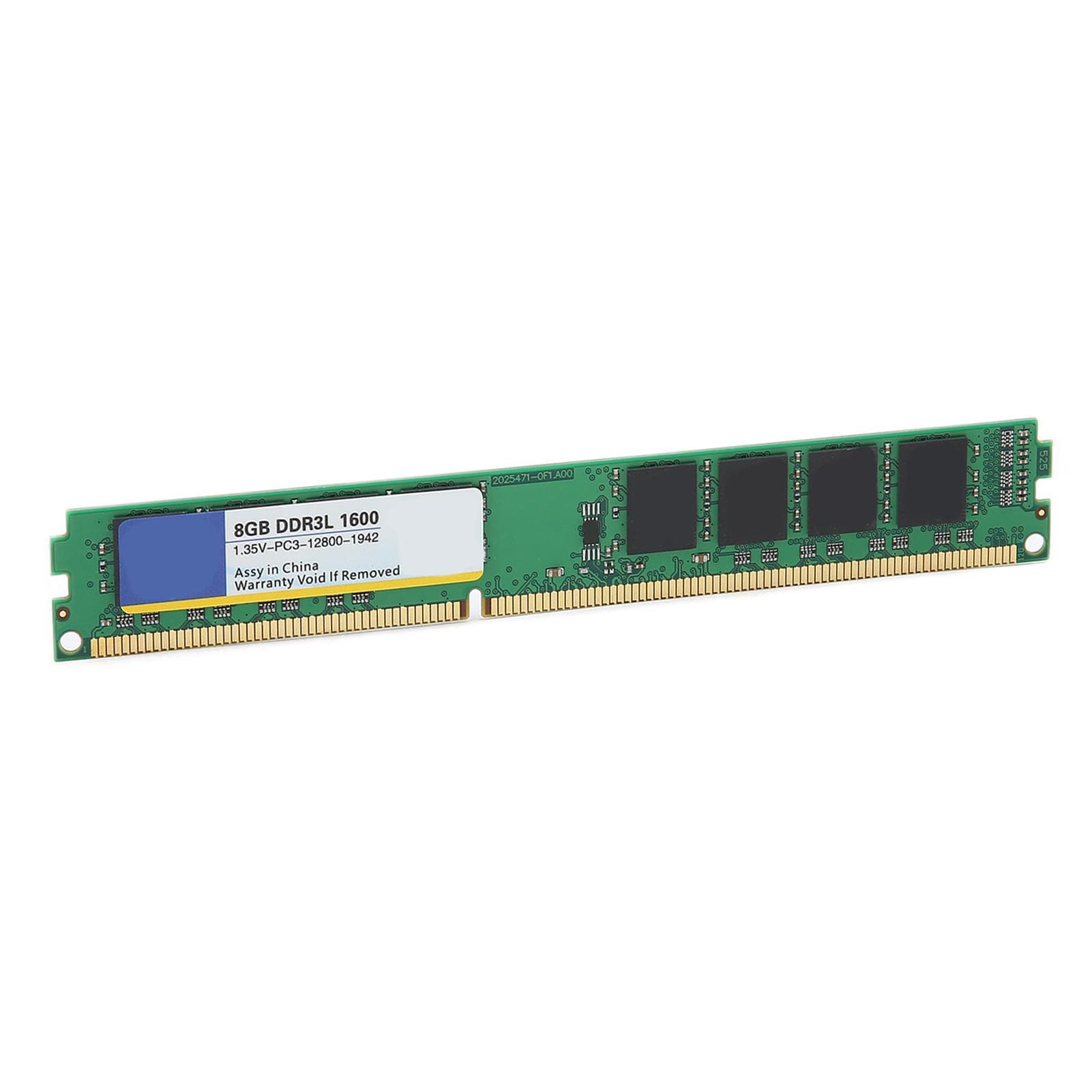 Xiede DDR3L RAM Portable Anti Corrosion Wear Resistance Durable Sensitive Laptop RAM1600Mhz 8GB 1600Mhz8GB