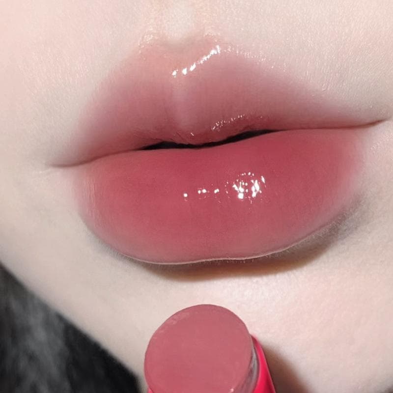 8 Colors Jelly Lipstick Moisturizing Solid Lip Gloss Red Brown Lip Glaze Lip Tint Lip Makeup Cosmetics