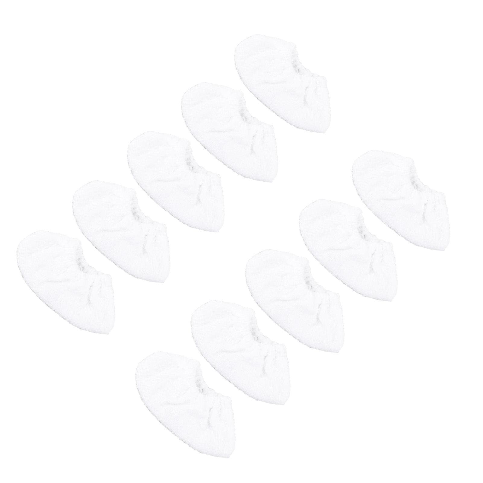 10pcs Handheld Steam Mop Pads Steam Cleaner Microfiber Cloths Cover Replacement Accessories for