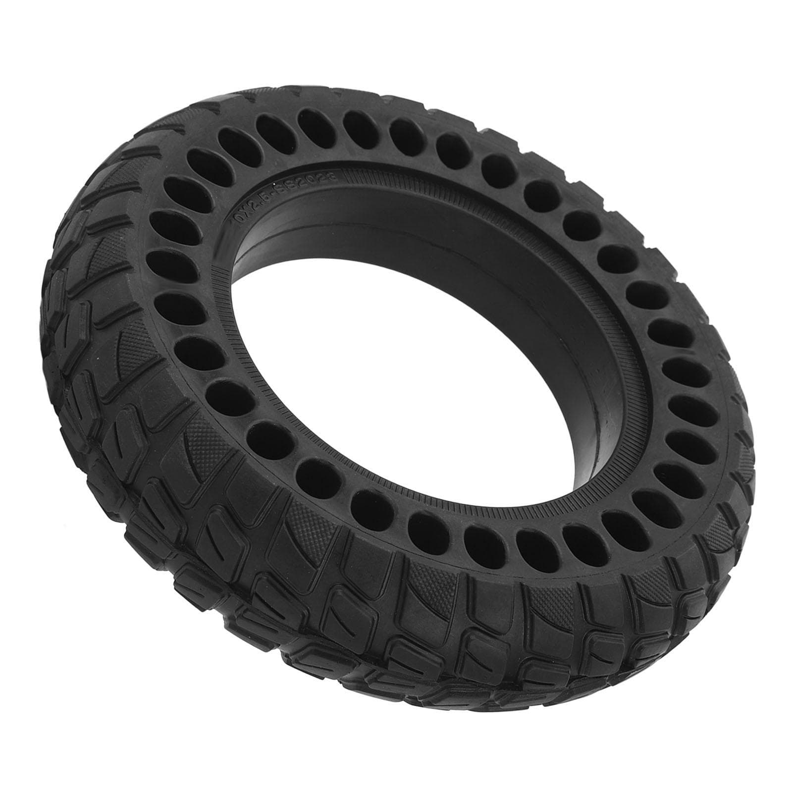 10X2.50 Electric Scooter Solid Tire Rubber 10 Inch Anti Slip Explosion Proof Scooter Honeycomb