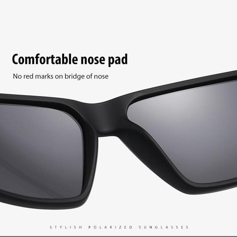 0 -0 .5 -0 .75 To -6 .0 Sport Anti -Glare Night Vision Lens Square Nearsighted Sunglasses With Diopter Polarized Sun Glasses For Men 0.5
