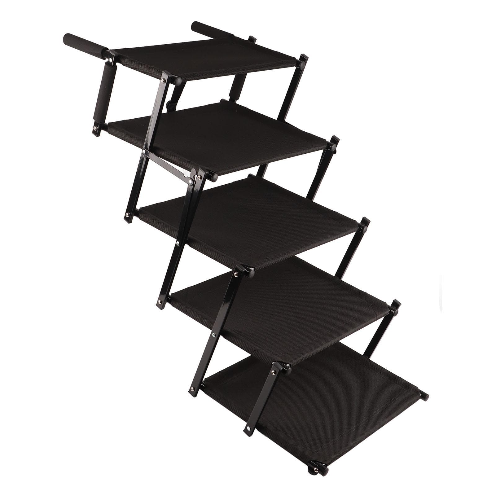 Dog Car Steps Foldable Pet Stairs Portable Dog Ramps for Cars and SUV High Beds Trucks