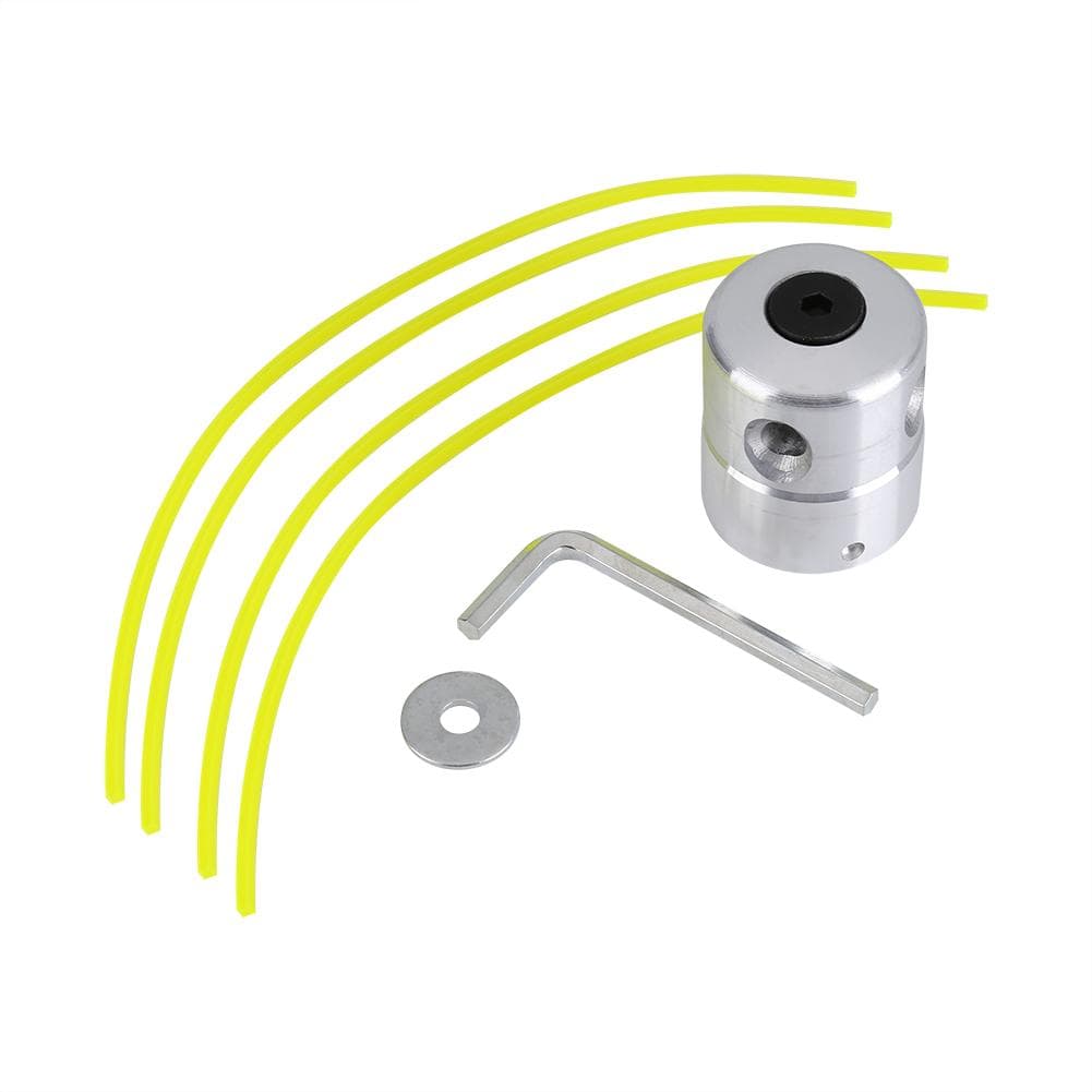 Universal Aluminium Trimmer Head with Strimmer Line Set Grass Cutter Accessories