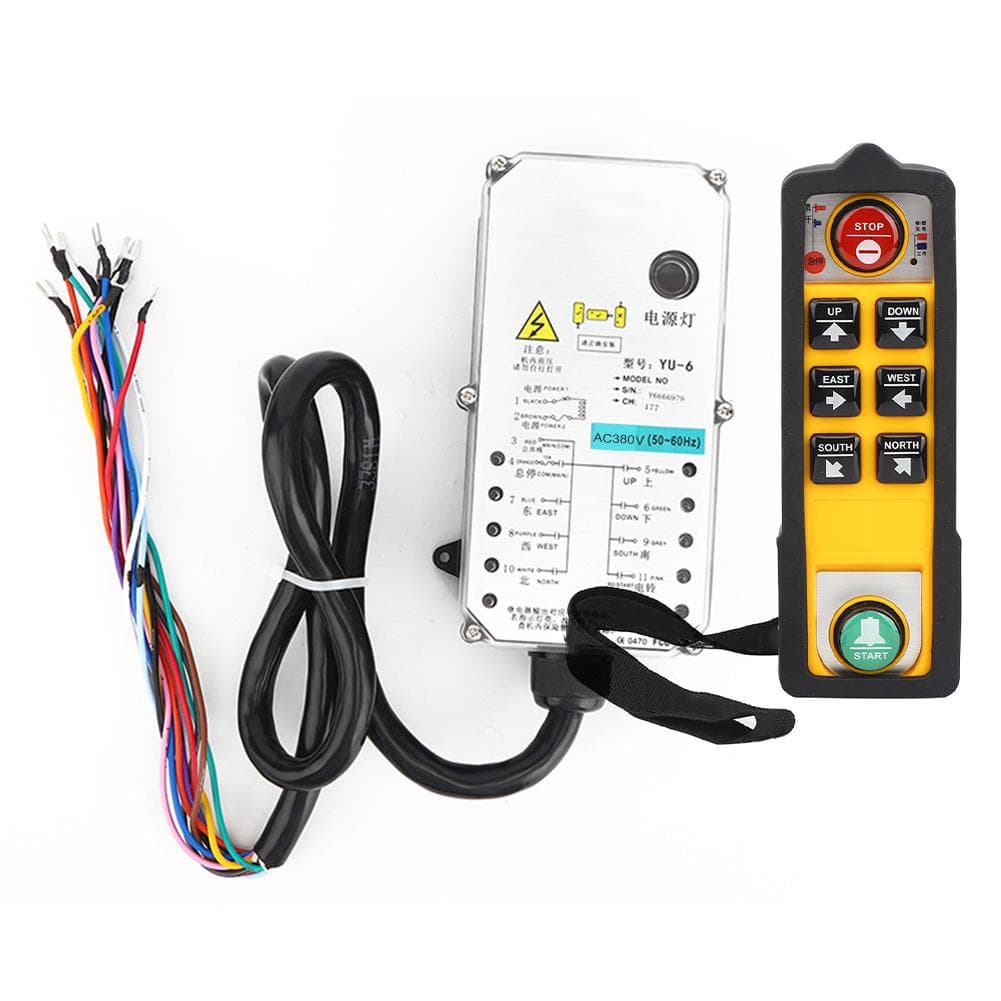 Hoist Controller Single Handle Industrial 3Proof Electric Hoist Remote Control YU6AC380V
