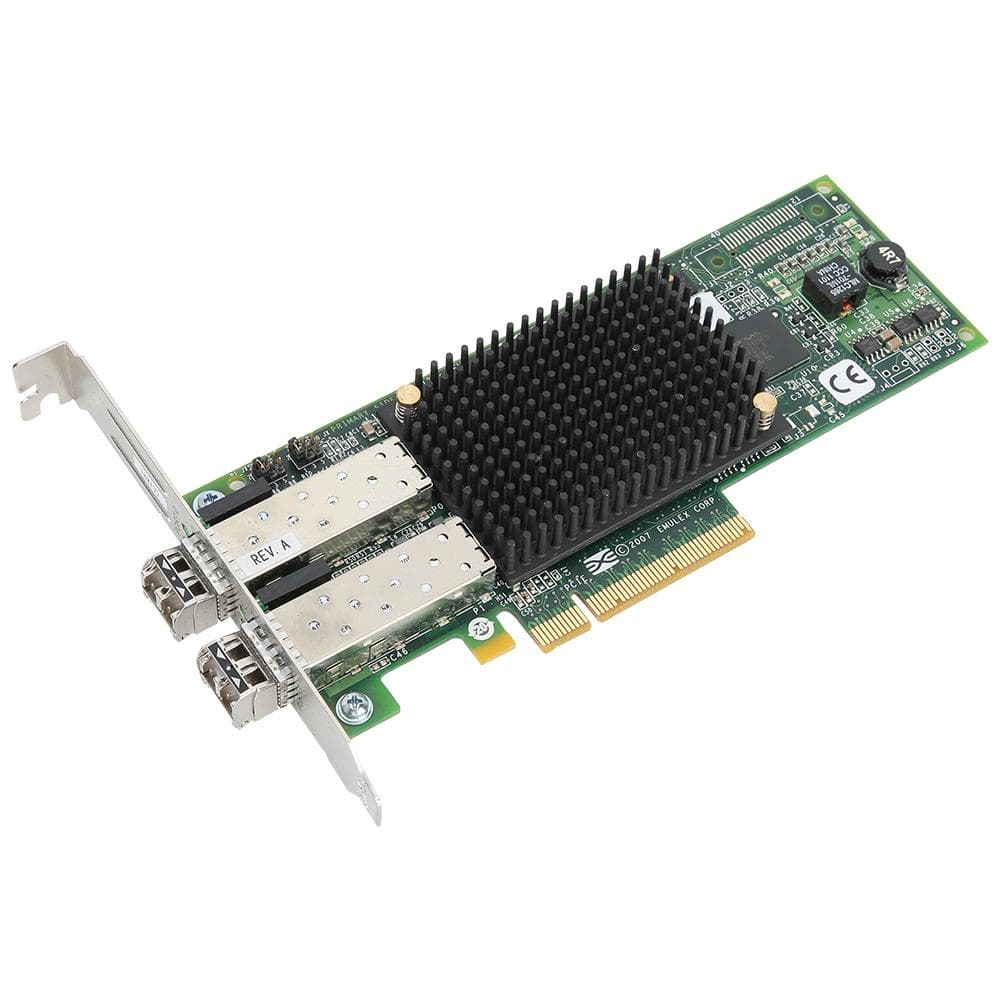 For EMULEX LPE12002 FC HBA PCle 2.0 8G PCl E Dual Port Fiber Channel Card HBA Card