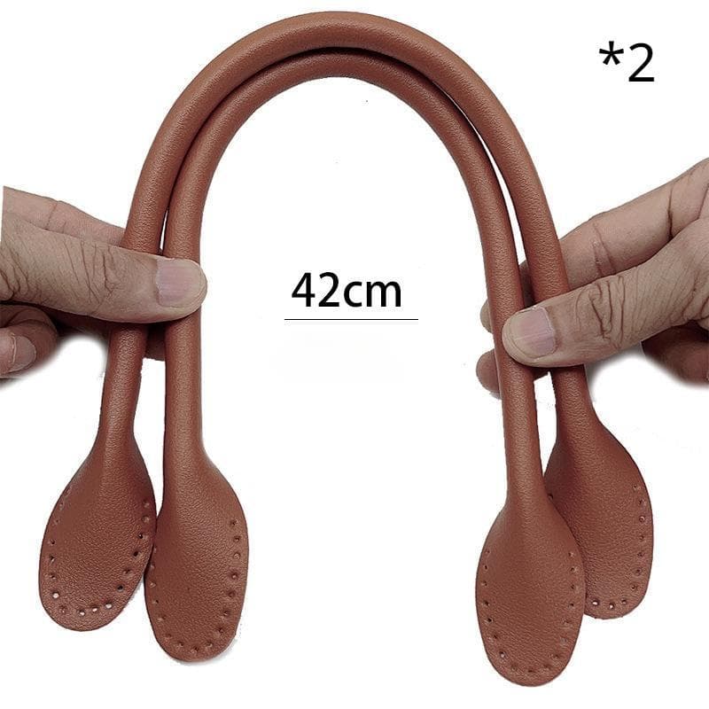 42cm PU Leather Strap Bag Handles DIY Replacement Purse Handles for Handbags Belts Straps Bag Accessories One Size coffee