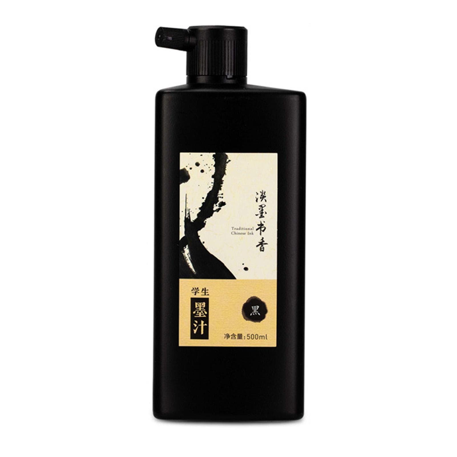 Calligraphy Ink Professional Prevents Blocking Black Feather Pen Ink for Beginner Practice Artist