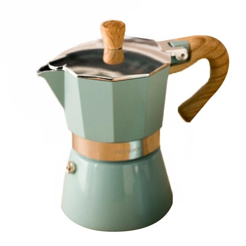 Retro Coffee Coffee Pots Moka Espresso Coffee Maker Percolator Stove Top Pot 150/300ML Kitchen Tools Stovetop Coffee Maker 300ml