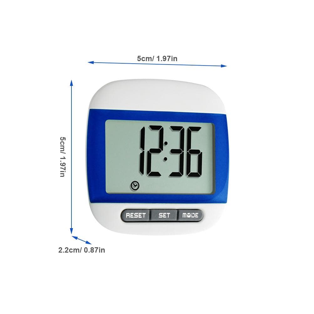 Digital Pedometer for Walking Step Counter with Clip Large Display for Men Women Elderly Kids