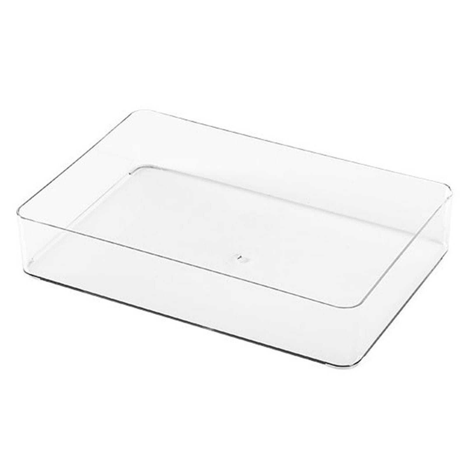 Makeup Organizer Drawer Transparent Light Luxury Clear Cosmetic Storage Tray for Jewelry Brushes