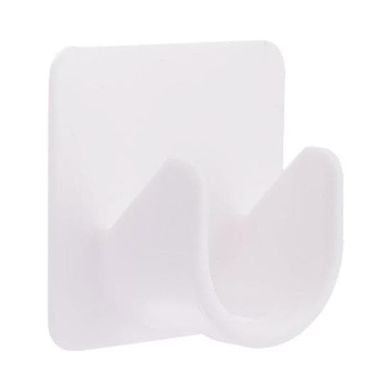 2/4/6/8/10 Pcs Curtain Rod Holder No Drilling Wall Adhesive Great Stickiness Anti-slip Great Load Bearing Bathroom 2pcs white