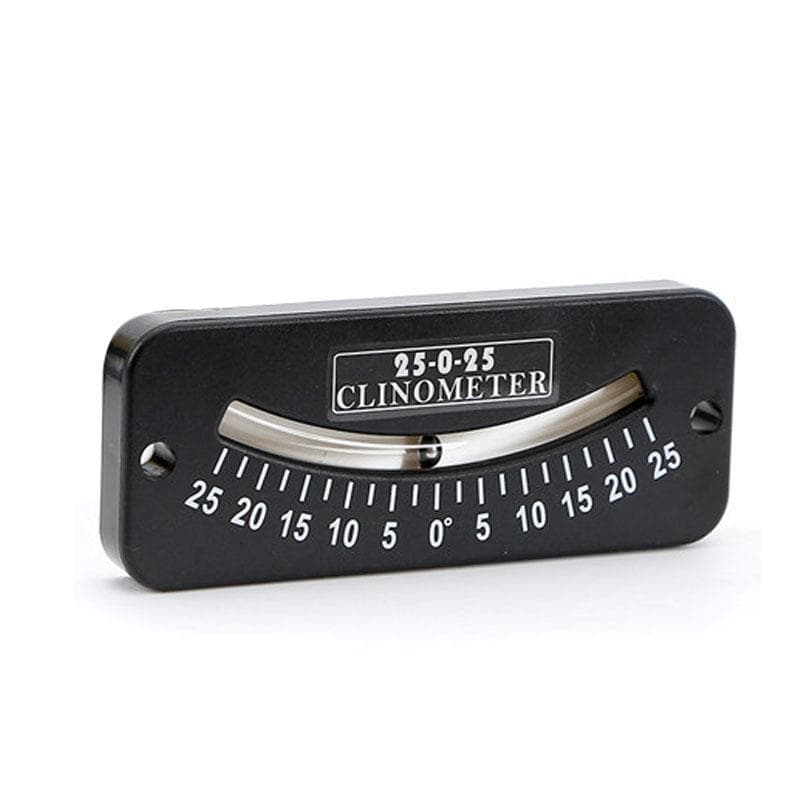 High Quality Inclinometer Angl -E Clinometer For Modern Boats Mounts 12.5*5*1.3cm black