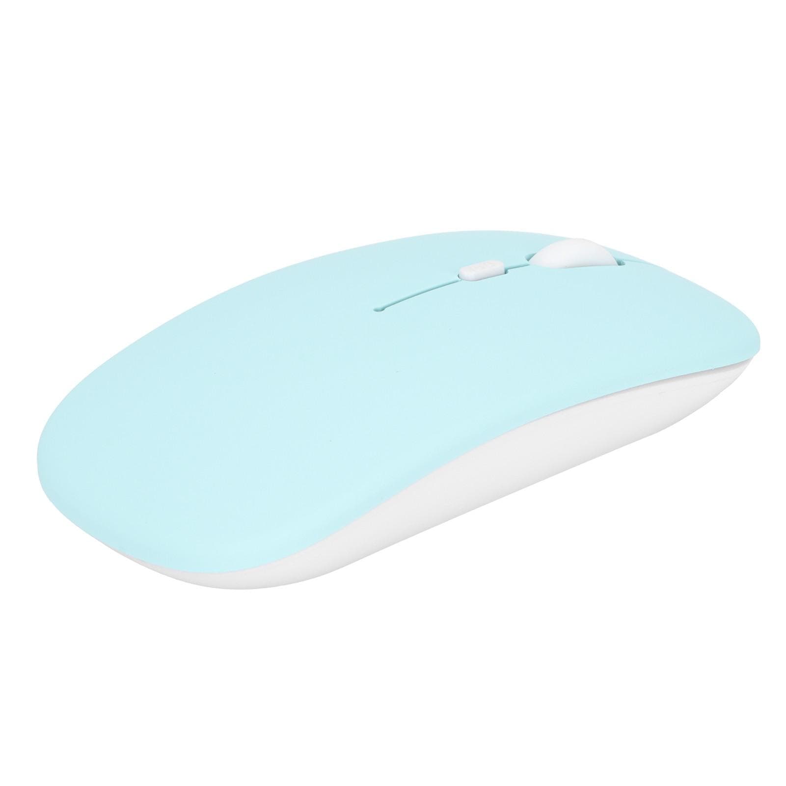 Wireless Mouse Mute Smart UltraThin Portable Gaming Office Computer Accessories(Purple ) green