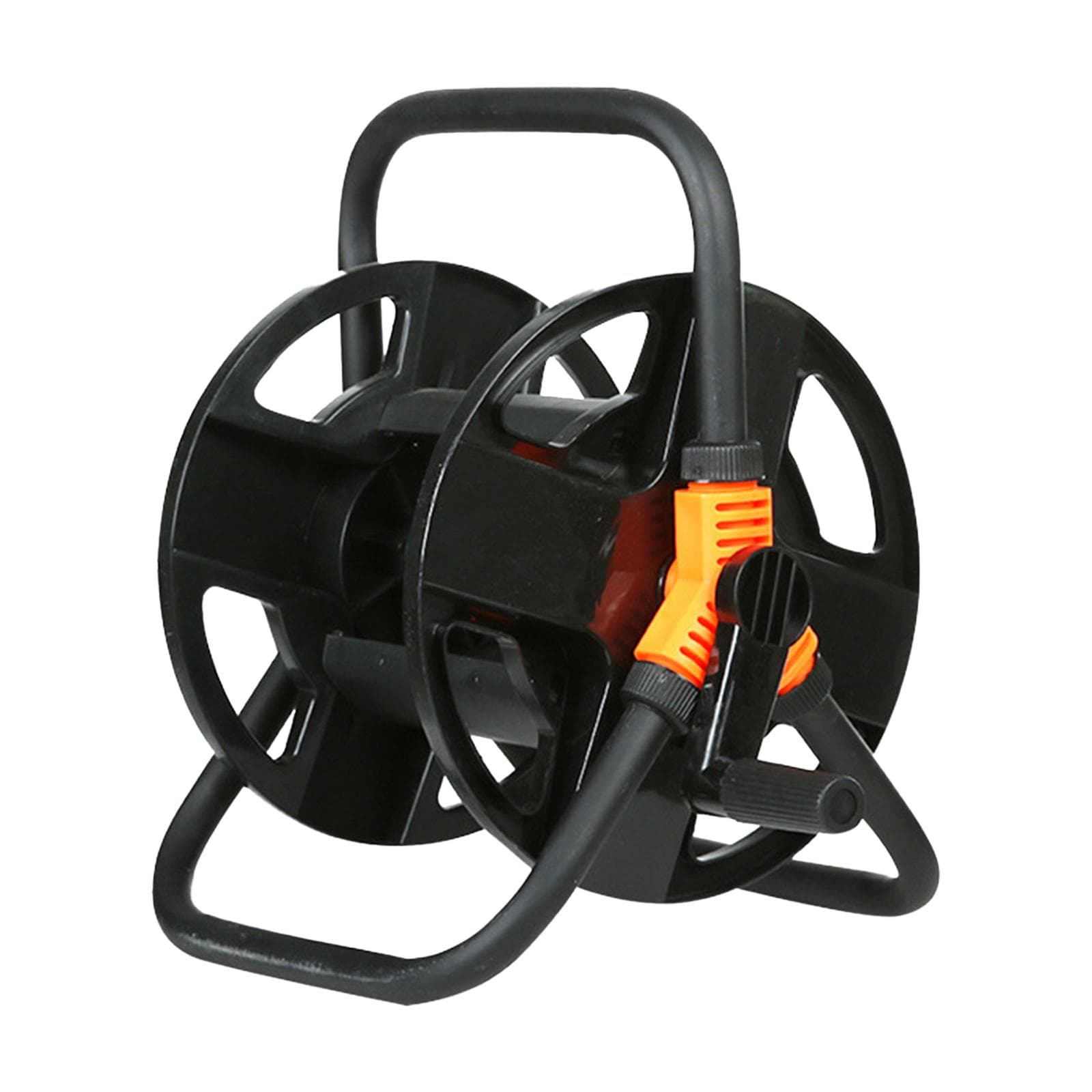 Hose Trolley Garden Water Pipe Trolley 20m Empty Hose Trolley Hose Pipe Reel Hosepipe Organizer for black