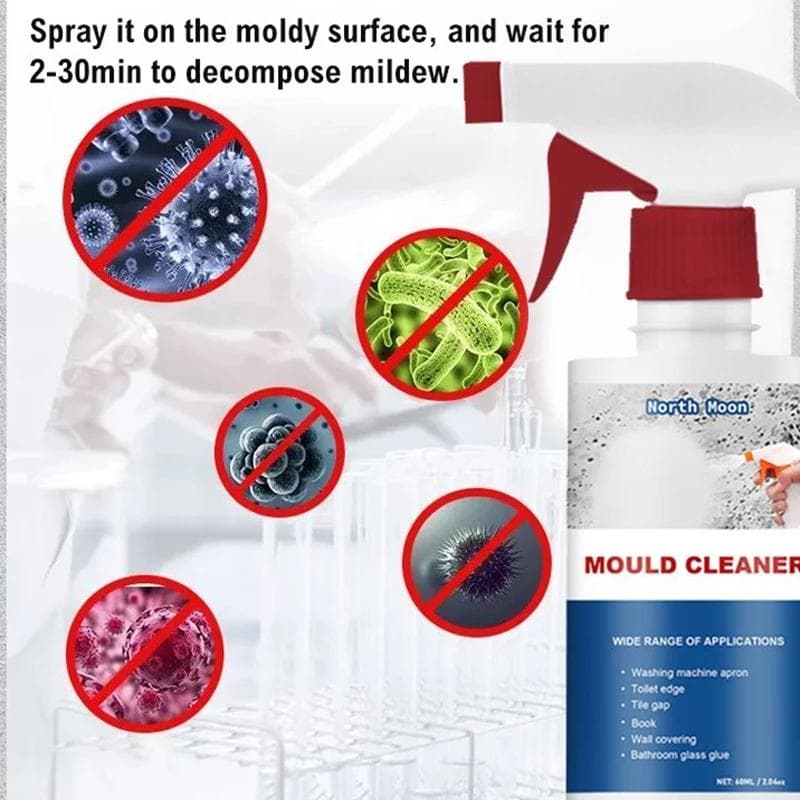 Mold Household Cleaner Mold Cleaner Foam Kitchen Bathroom Cleaning Spray Washing Machine Toilet Wall Joint Mold Remover Hou 60 ml