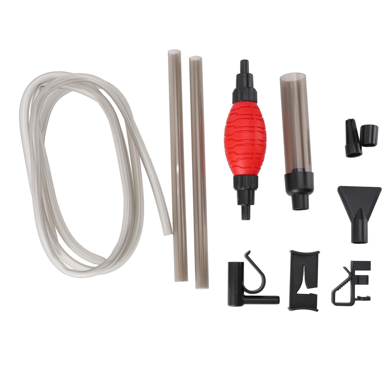 Aquarium Siphon Vacuum Cleaner for Gravel Sand Fish Tank Vacuum Gravel Cleaner Manually Fish Tank
