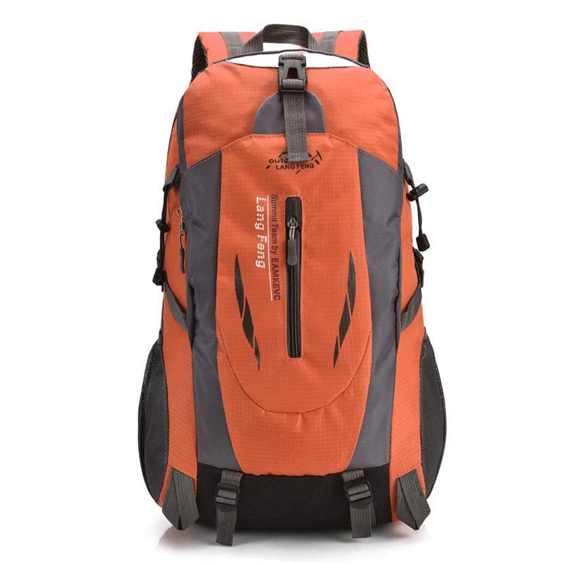 Men Backpack Mochila Masculina Waterproof Back Pack Designer Backpack orange