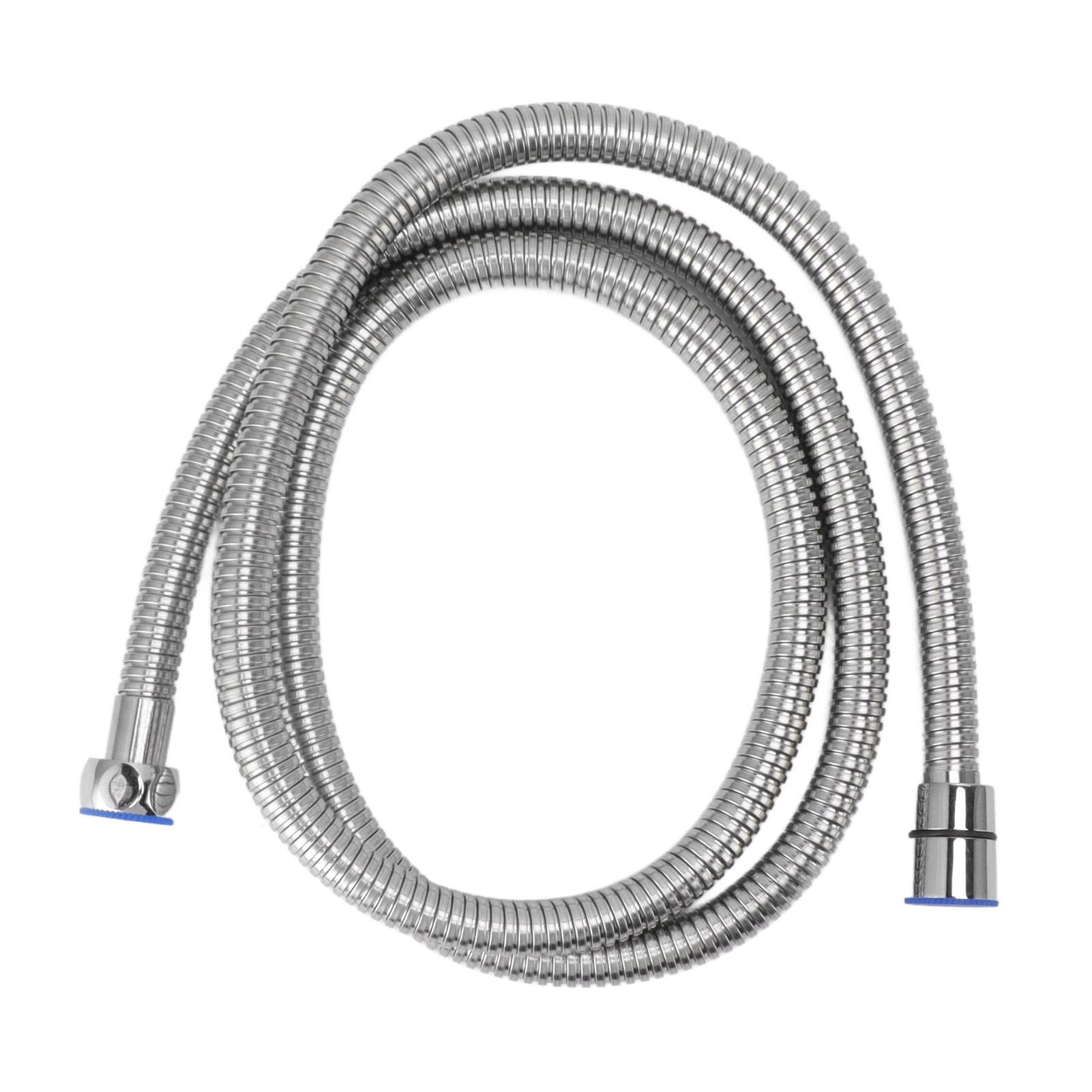 59in Shower Hose Explosion Proof Heat Resistant Flexible Stainless Steel Shower Hose Extra Long for