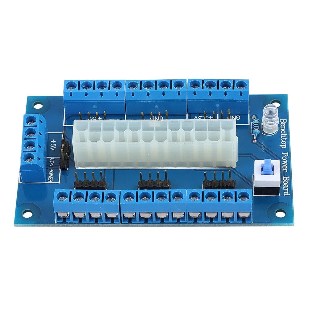 2420Pin ATX Power Supply Bench Top Breakout Board Module Adapter For Computer PC