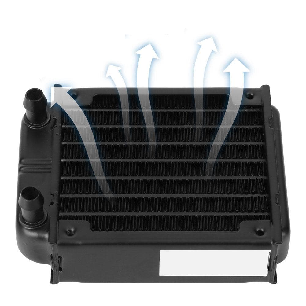 PL180A WaterCooled Radiator Black Water Cooling System for PC Computers Heat Sink