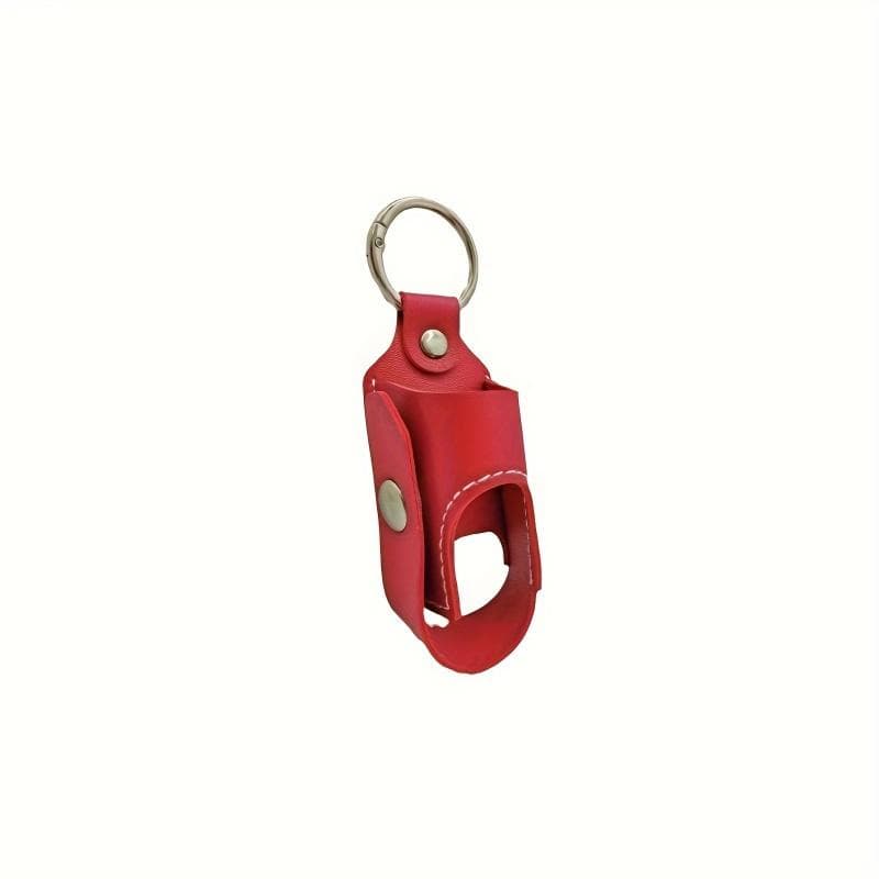 PU storage bag Antibacterial spray bottle holster night asthma inhaler bracket children adult cough bottle storage rose red