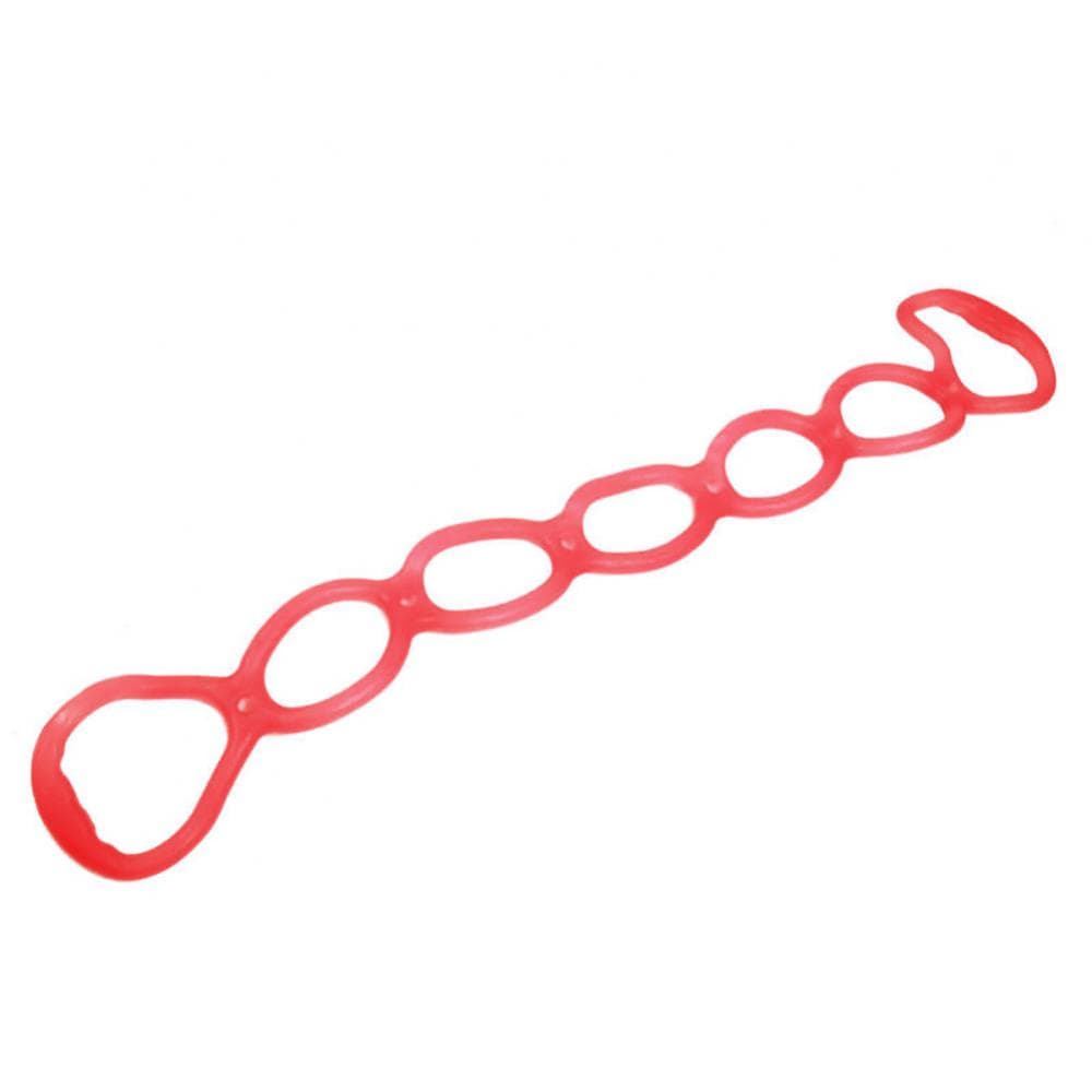 Pull Rope Resistance Band Elastic Training Gym 7 Holes Silicone Pilates Exercise Yoga Fitness Body Muscle Relaxation Home Tool