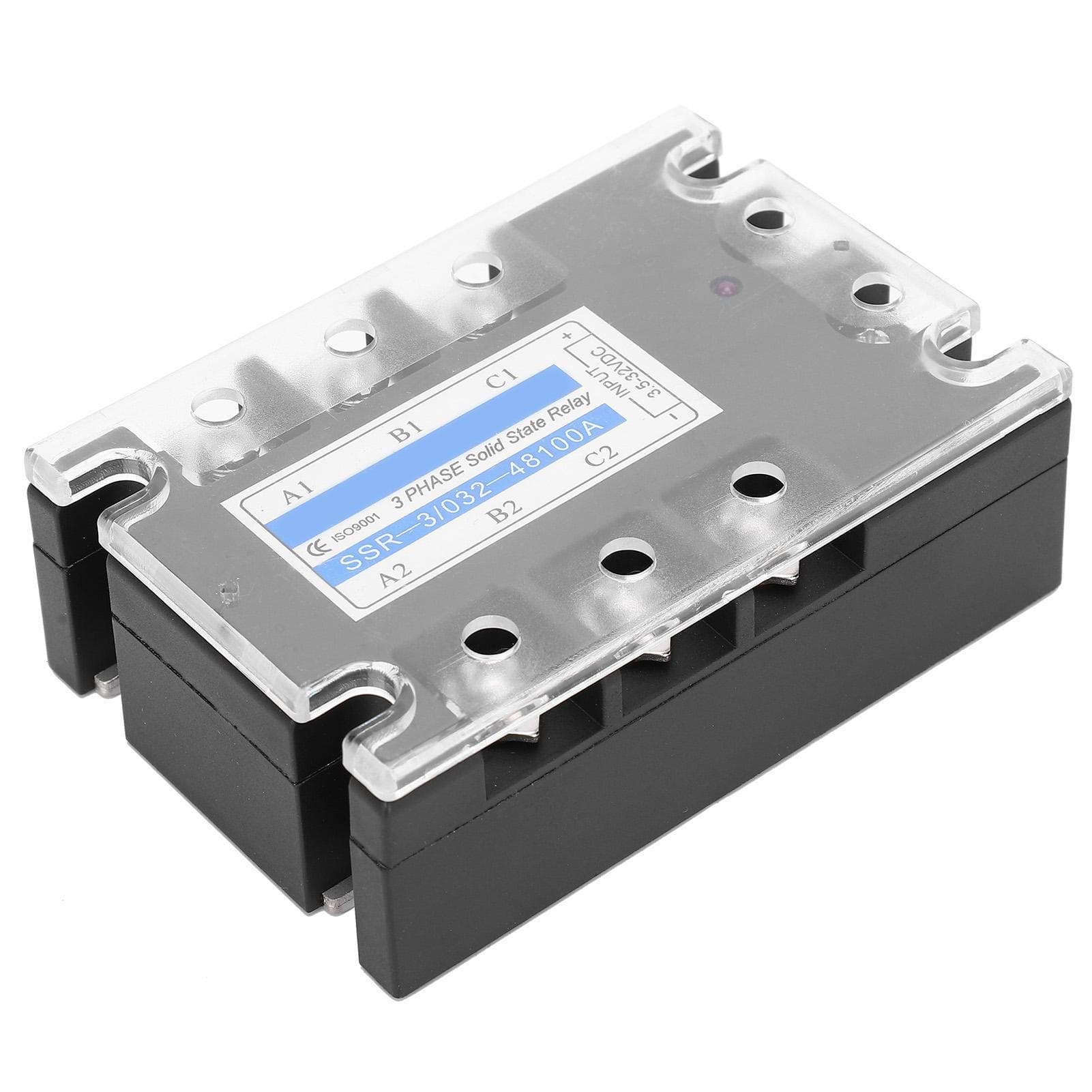 3 Phase Solid State Relay Electric Input SSR3 D48100 100A DC Controlled AC 480V