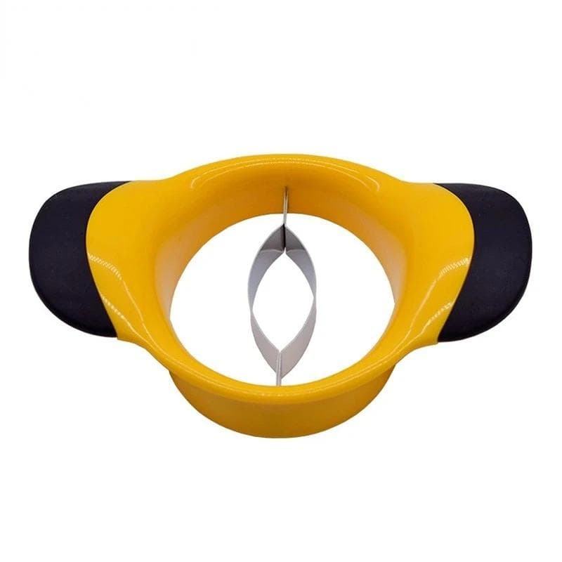 Multifunction Mango Corer Slicer Cutter Pitter Mango Core Pit Remover Watermelon Peeler Fruit Vegetable Tool Kitchen Accessories yellow