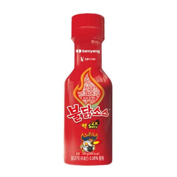 SAMYANG Buldak Hot Chicken Sauce (9 Options) #2X SPICY 200g