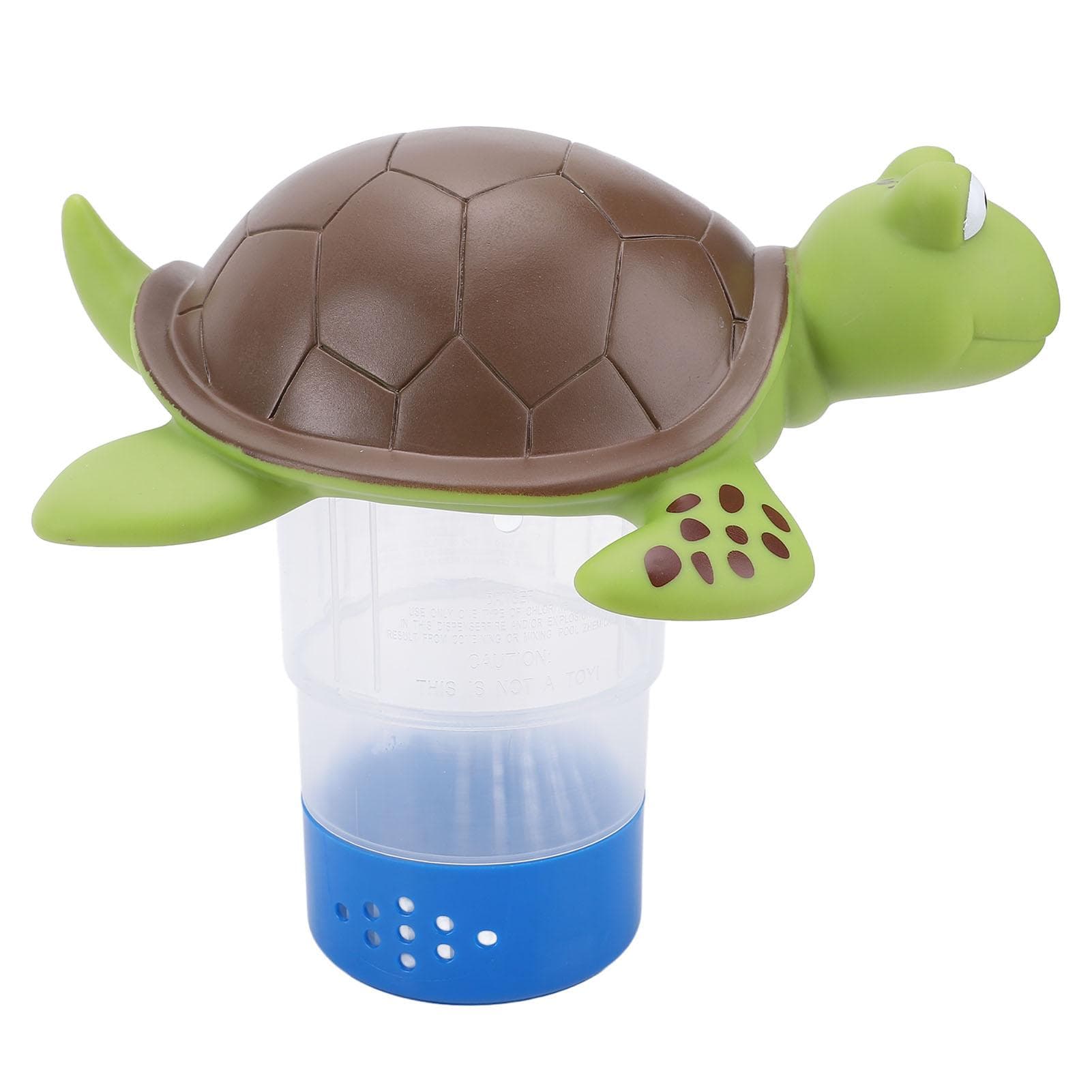 Floating Chlorinator Dispenser PVC Cute Turtle Design Pool Tablet Dispenser Chlorinator Basket
