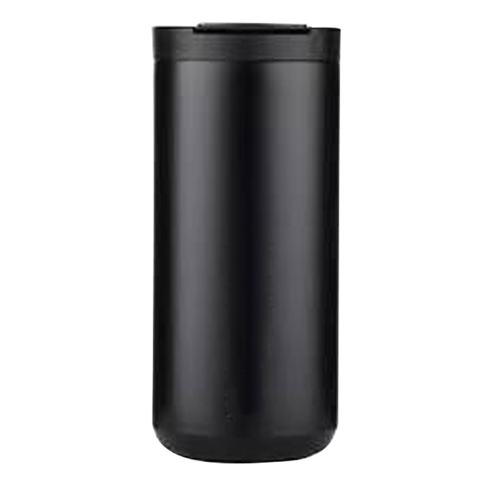 Metal Coffee Mug 400ml Safe Stainless Steel Straw Design Simple Modern Insulated Tumbler for Black