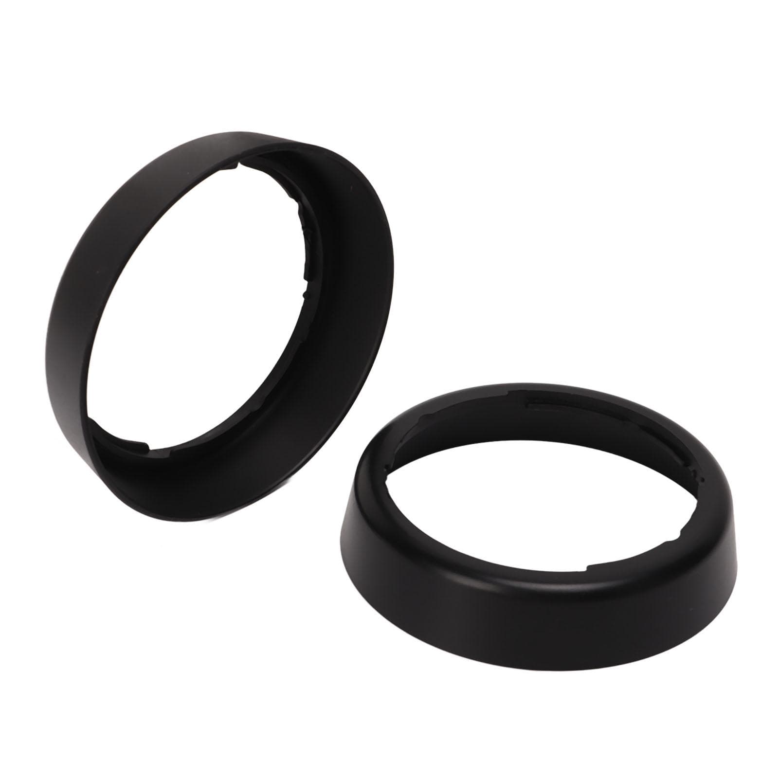 2PCS Lens Hood for Nikon AF Mount 28‑80mm F3.3‑5.6G Lens Replace for HB20 Plastic Lens Hood for