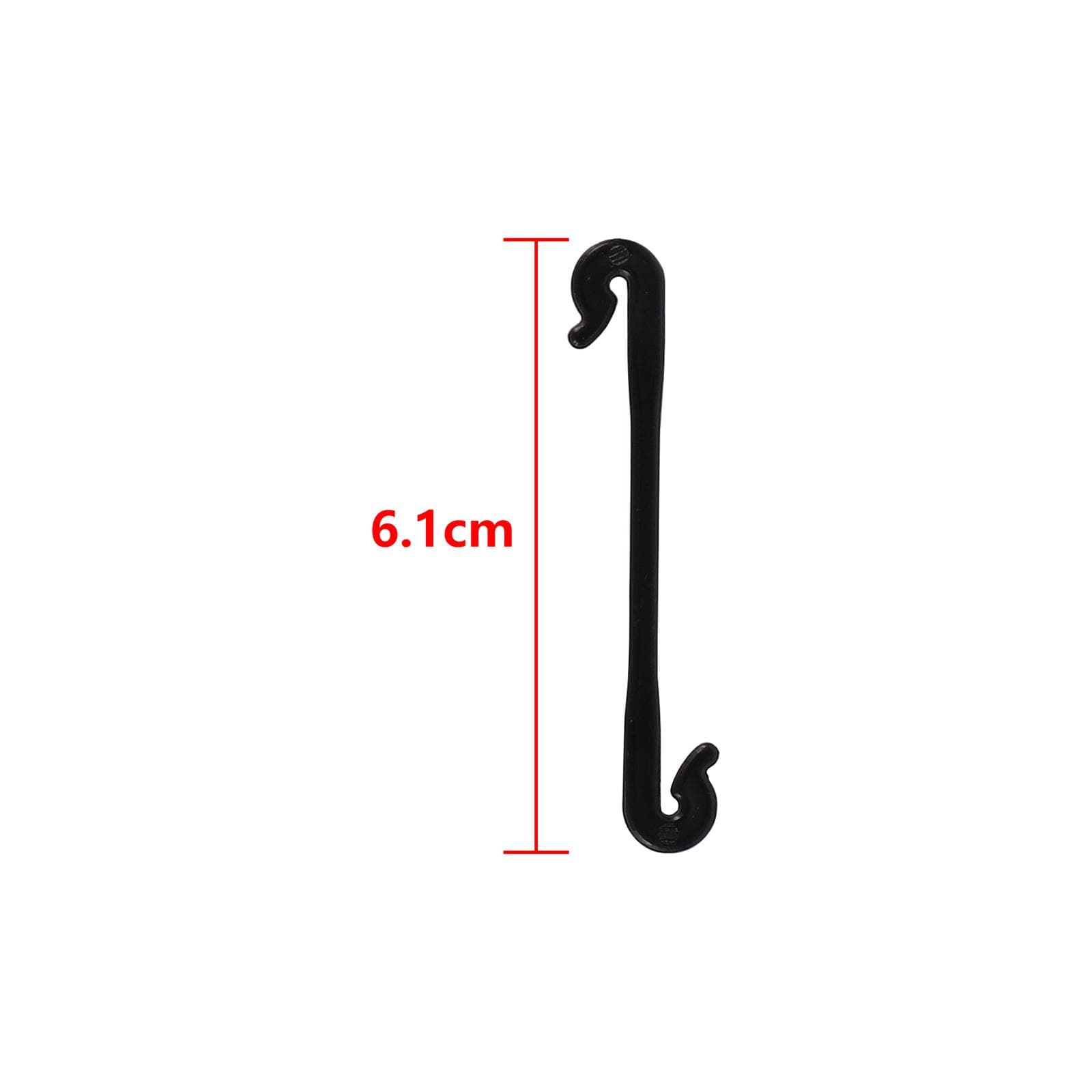 100Pcs Garden Plant Vines Tied Buckle Fixed Lashing Hook Garden Agriculture Greenhouse Vegetable Vine Fastening Strapping Clips